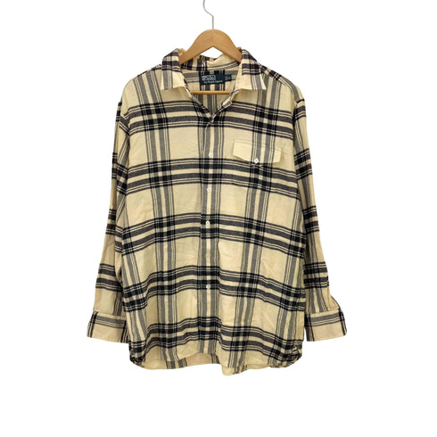 ポロバイラルフローレン Polo by RALPH LAUREN 長袖チェックシャツ メンズ  LL